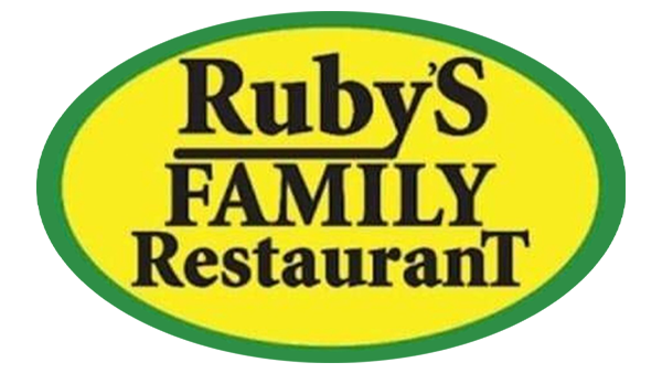 Ruby's Family Restaurant in Minnesota logo green and yellow