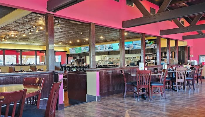 Dining room at Ruby's Family Restaurant in Belle Plaine, Minnesota