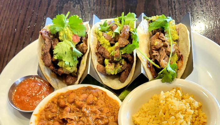 Ruby's Family Restaurant in Minnesota serves lunch and dinner taco platters